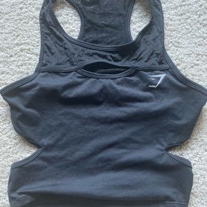 Nikki blackketter x gymshark crop top